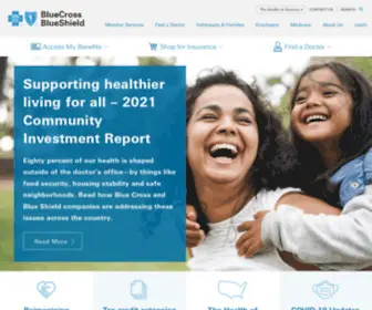 BCBS.com(Blue Cross Blue Shield) Screenshot