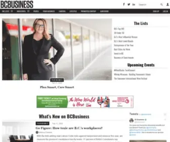 Bcbusinessmagazine.com(Vancouver & BC Business News) Screenshot