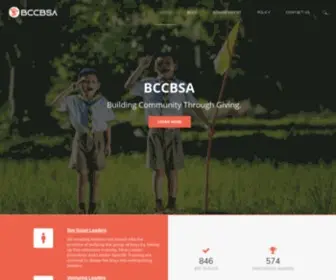 BCCbsa.org(Building Community Through Giving) Screenshot