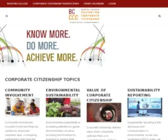 BCCCC.net(Based under the Carroll School of Management at Boston College) Screenshot