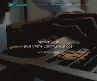 BCC.co.ug(Blue Crane Communications) Screenshot