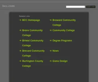 BCC.com(Find Colleges And Universities) Screenshot