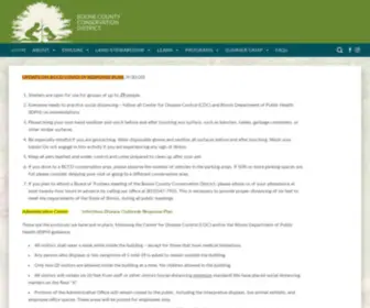 BCCDil.org(Preserving Our Natural Resources in Boone County) Screenshot