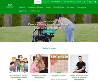 Bccerebralpalsy.com(Life Without Limits) Screenshot