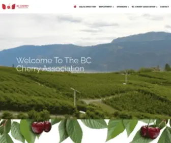 BCcherry.com(BC Cherry Association) Screenshot