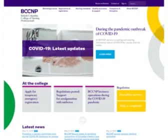 BCCNP.ca(BCCNP) Screenshot