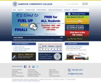 Bcconline.com(Barstow Community College Courses on the Web) Screenshot