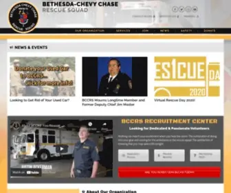 BCCRS.org(Bethesda-Chevy Chase Rescue Squad) Screenshot