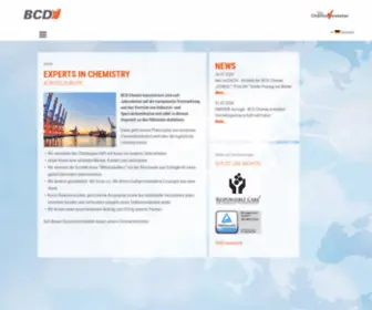 BCD-Chemie.de(BCD Chemie) Screenshot