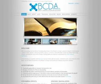 BCDasocal.org(The Biblical Counseling and Discipleship Association of Southern California) Screenshot