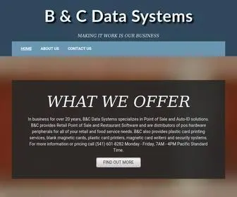 BCData.com(POS Software Restaurant Software POS Hardware) Screenshot
