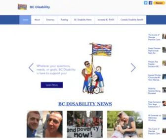 BCDisability.com(BC Disability) Screenshot