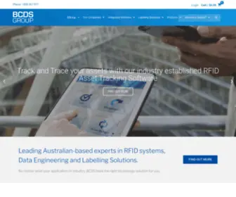 BCDS.com.au(RFID systems) Screenshot