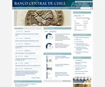 Bcentral.cl(Banco Central de Chile) Screenshot