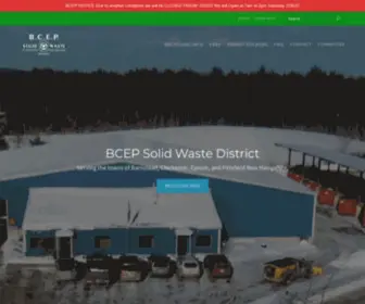 Bcepsolidwaste.com(BCEP Solid Waste) Screenshot