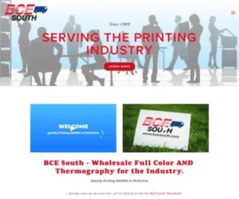 Bcesouth.com(BCE South) Screenshot