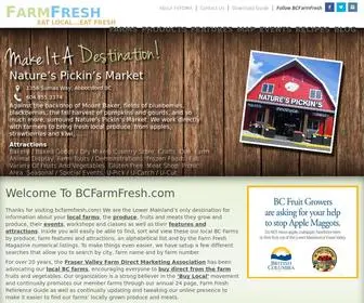 Bcfarmfresh.com(BC Farm Fresh) Screenshot