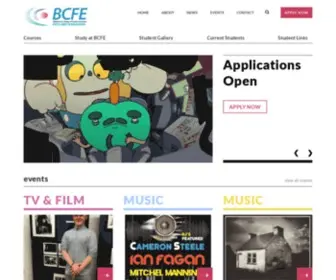 Bcfe.ie(Home) Screenshot
