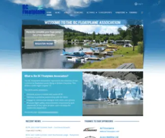 BCfloatplaneassociation.com(BC Floatplane Association) Screenshot