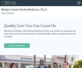 BCFMCYpress.com(Bridge Creek Family Medicine) Screenshot