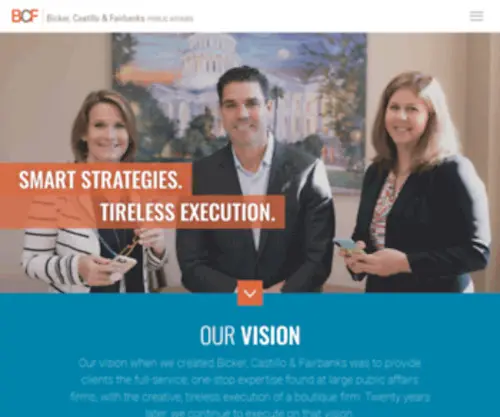 BCfpublicaffairs.com(Bicker, Castillo, Fairbanks & Spitz Public Affairs) Screenshot