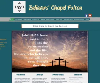 Bcfulton.org(Believers' Chapel Fulton) Screenshot