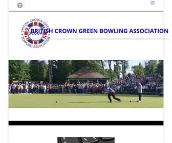 BCgba.org.uk(British Crown Green Bowling Association) Screenshot