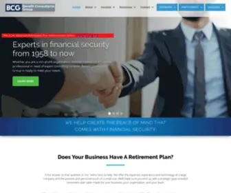BCgbenefits.com(Benefit Consultants Group) Screenshot