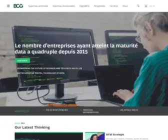 BCG.fr(BCG in France) Screenshot