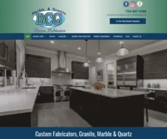 BCGgranite.com(BCG South Marble & Granite) Screenshot