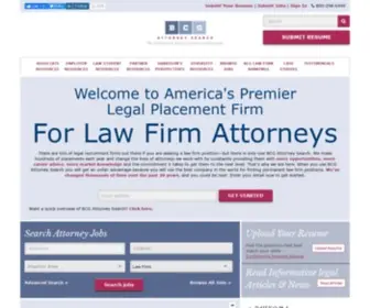 BCgsearch.com(BCG Attorney Search) Screenshot