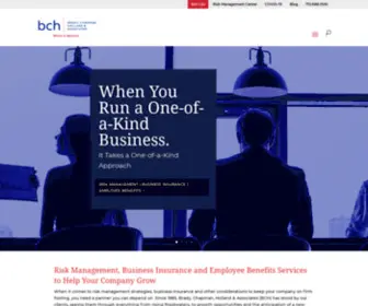 BCH-Insurance.com(Risk Management) Screenshot