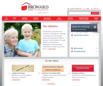 Bchafl.org(Broward County Housing Authority) Screenshot