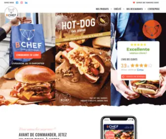 Bchef.fr(Restaurant Burgers) Screenshot