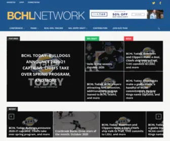 BCHlnetwork.ca(Your source for everything BCHL) Screenshot