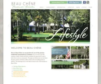 Bchoa.org(Beau Chêne Homeowners Association) Screenshot