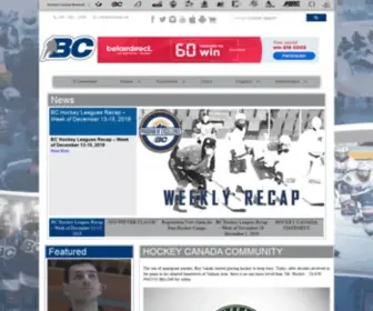Bchockey.net(BC Hockey) Screenshot