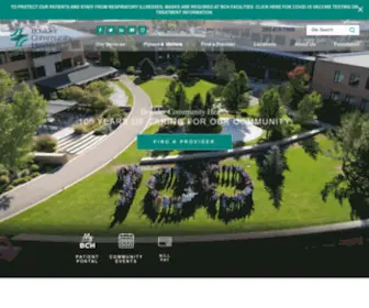 BCH.org(Boulder Community Health) Screenshot
