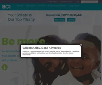 Bciaba.com(At BCI we believe that every child diagnosed with autism) Screenshot