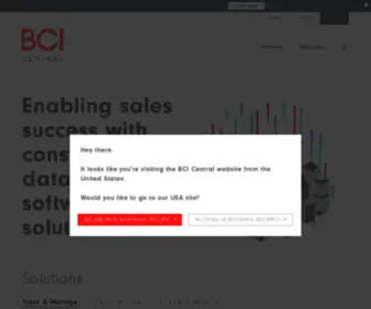 Bcicentral.com(BCI Central) Screenshot