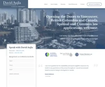 Bcimmigration.com(Immigration Lawyer Vancouver) Screenshot