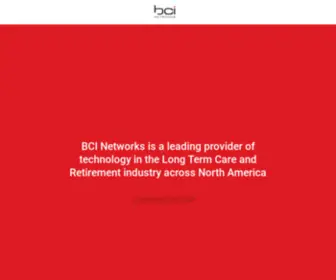 Bcinetworks.com(BCI Networks) Screenshot