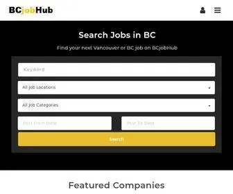 Bcjobhub.ca(Search and Post BC Jobs) Screenshot