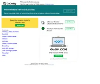 Bclottery.com Screenshot