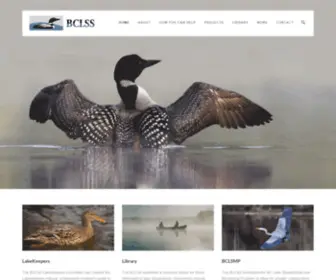 BCLSS.org(British Columbia Lake Stewardship Society) Screenshot