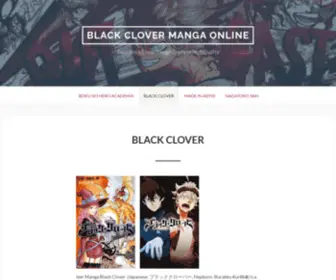 Bcmanga.online(Black Clover Manga Online) Screenshot