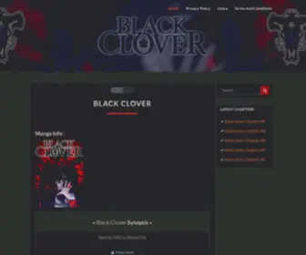 Bcmanga.org(Black Clover Manga Online) Screenshot