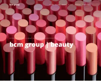 BCmbeauty.com(Bcm group) Screenshot