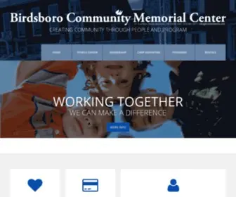 BCMcbirdsboro.com(Birdsboro Community Memorial Center) Screenshot