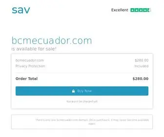 Bcmecuador.com(The premium domain name) Screenshot